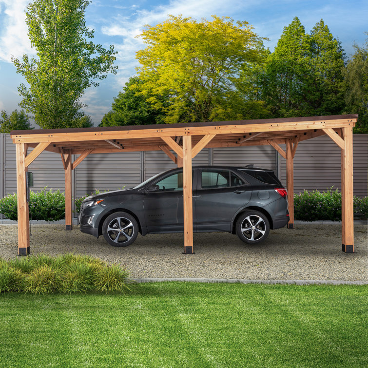 Backyard Discovery 20' X 12' Kingsport Carport Gazebo & Reviews